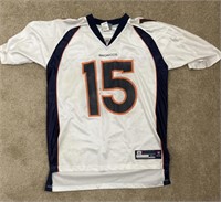 Denver Broncos number 15 jersey size XL