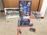 Denver Broncos memorabilia magazines, Miller