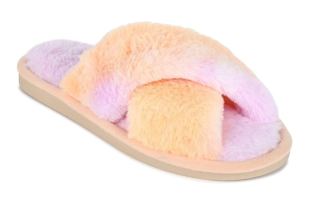 A.s.n.y. Cozy Plush Women's Slippers Size 8