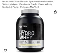 Optimum Nutrition Platinum Hydrowhey Protein Powd