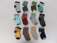 12-Pairs Boys' Socks, Assorted