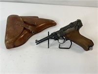 German, Luger, 9mm, SN: 7156, 3.875" brl, Pistol,