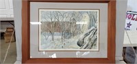 Michael Rice "Winter Silence" (Signed and