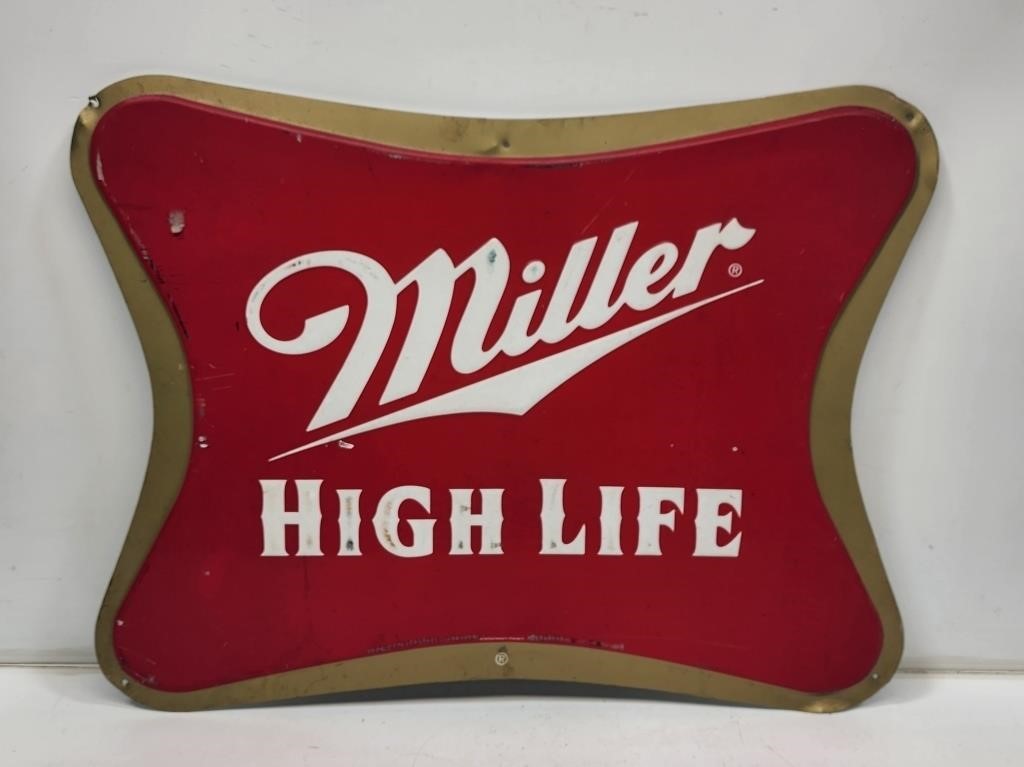 1999 Miller High Life Beer Advertising Sign