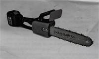 Chain Saw 12" Battery Operated