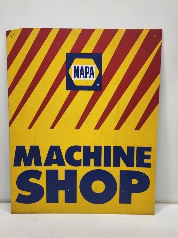 Napa Machine Shop Advertising Sign