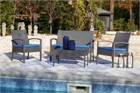 Ashley Alina 4PC Outdoor Living  Set