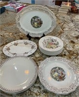 Misc Vintage China Dishes, Plates, Platters,