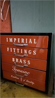 Imperial Fittings Brass Steel Cabinet