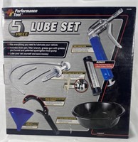 5-Piece Lube Set, New, Opened To Verify Contents