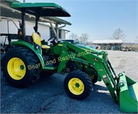 JOHN DEERE 4052R TRACTOR WITH H180 LOADER
