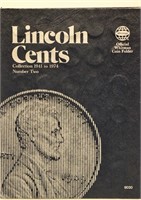 Filled 1941-74 Lincoln Cent Book w 90 Coins