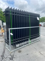 New Skid Lot Of (20) PCS 7X10' Galvanized Fence