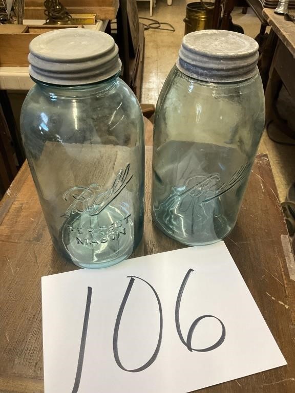 2/2 GALLON, ZINC LIQUID MASON JARS