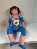 Handcrafted paper Doll