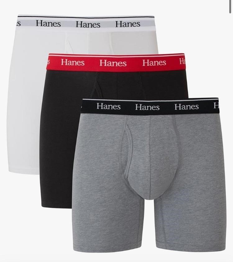 3pack Hanes men’s underwear size 3xl