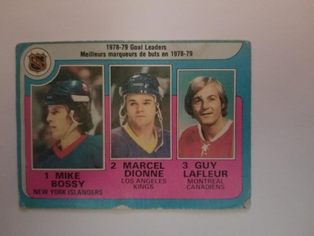 OPC 1978-79 Goal Leaders