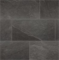 Sediment Slate Black  Porcelain Floor Tile