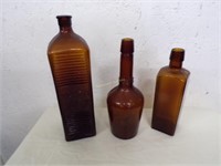 Amber bottles...Wilbert's Javex, Jno. Wyeth &