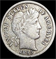 1895-S Barber Dime NEARLY UNCIRCULATED