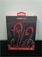 New flex Active Sports earbuds
