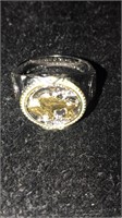 Buffalo ring.  Size 10(?)