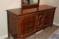 Mid Century 9 Drawer Bassett Furniture Dresser