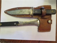 hatchet knife set in holder case