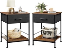 Two  WLIVE Nightstands