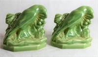 Rookwood Pottery Rook/ Raven Bookends