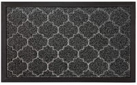 Durable Tough Natural Rubber Doormat, 29" x 17"