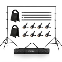 Photo Backdrop Stand, LCUIRC 10x8.5ft (WxH) Photo