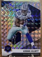 Ezekiel Elliott 2021 Mosaic Silver