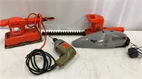 3 Black and Decker Items and 1 Cordless Vacuum