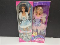 NIB Tooth Fairy and Skating Star Barbie Dolls