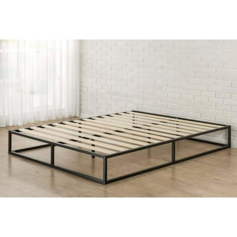 Zinus Joseph Metal Bed Frame  10-Inch King