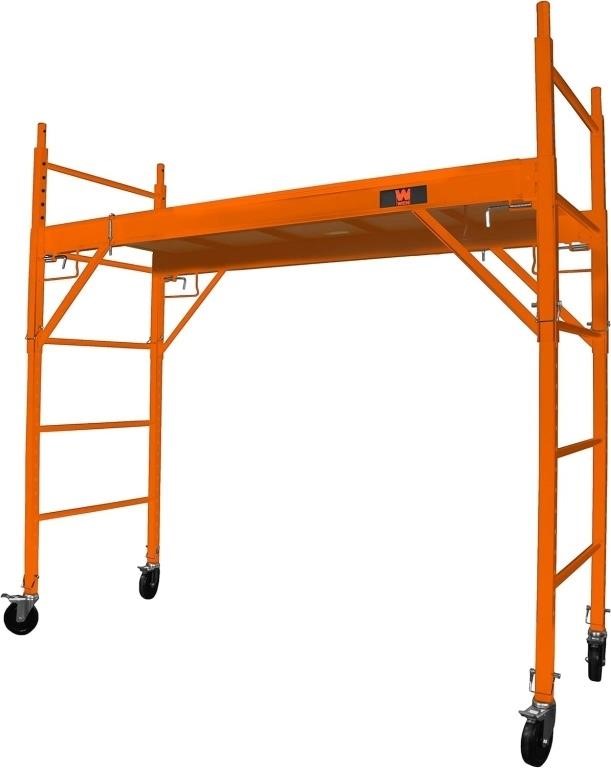 WEN 31110T 6.25 ft Rolling Scaffold