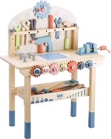 Like New Tool Bench for Kids Toy Play Workbench Wo