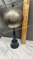 Vintage metal globe stand made in India