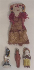 Peruvian Chancay Textile Doll (7" Tall), Mini