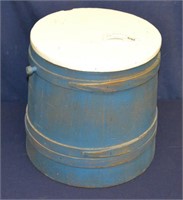 Vintage Hand Made Wood Barrel Style Bucket