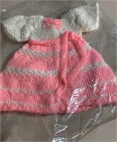 Flat of Vintage Crocheted Doll Clothes