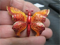 Vintage Butterfly Brooch Pin (Made in Germany)