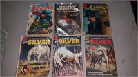 LOT OF 6 VINTAGE COMIC BOOKS