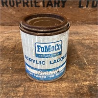 FoMoCo Acrylic Lacquer Half Pint Tin