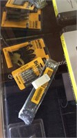 1 LOT DEWALT BLADES & BITS (DISPLAY)