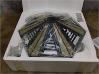 Stained Glass Light Fixture -NIB