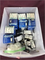 Box Of Outlets And More Electrical Hardware