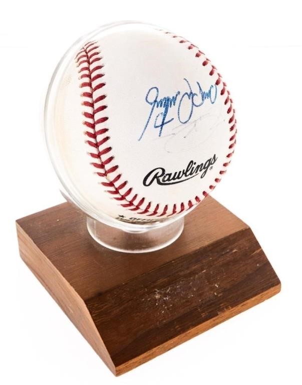 Estate Rawlings Baseball Autograph Unknown Cased
