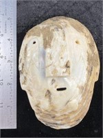 Shell Face Effigy Mask